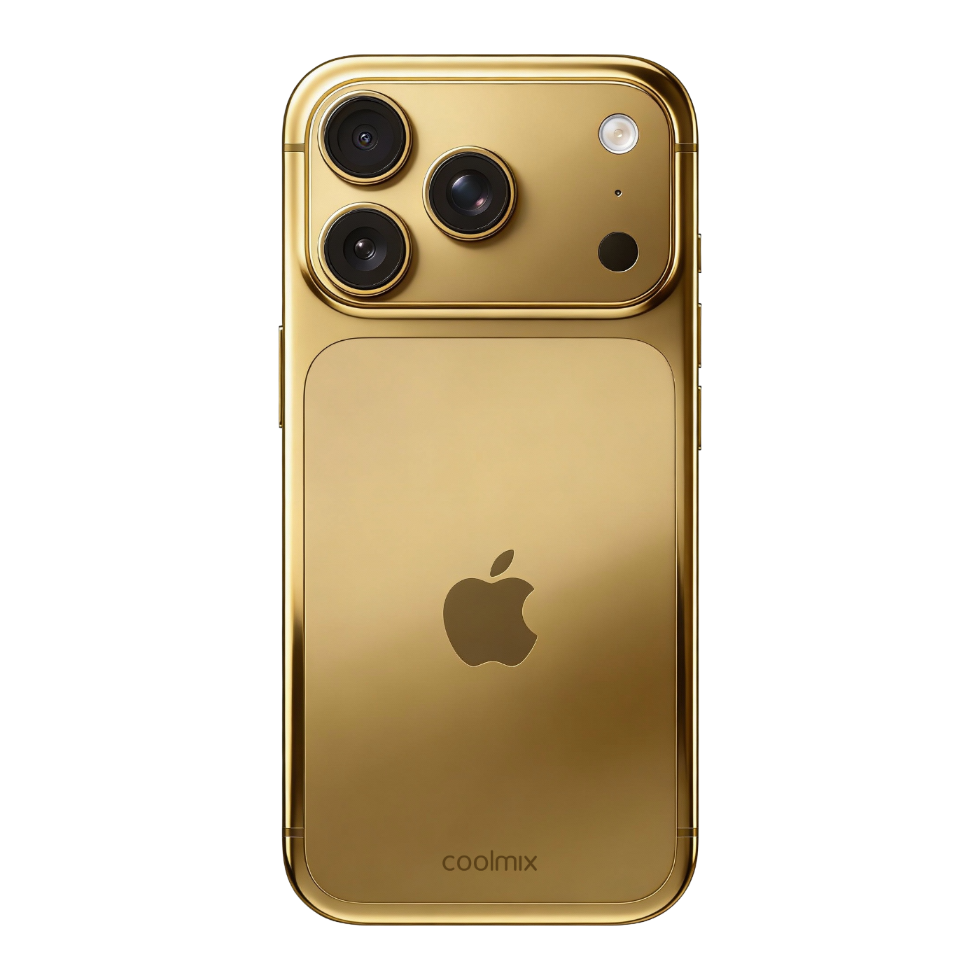 iPhone 17 Pro Luxury 24k Gold