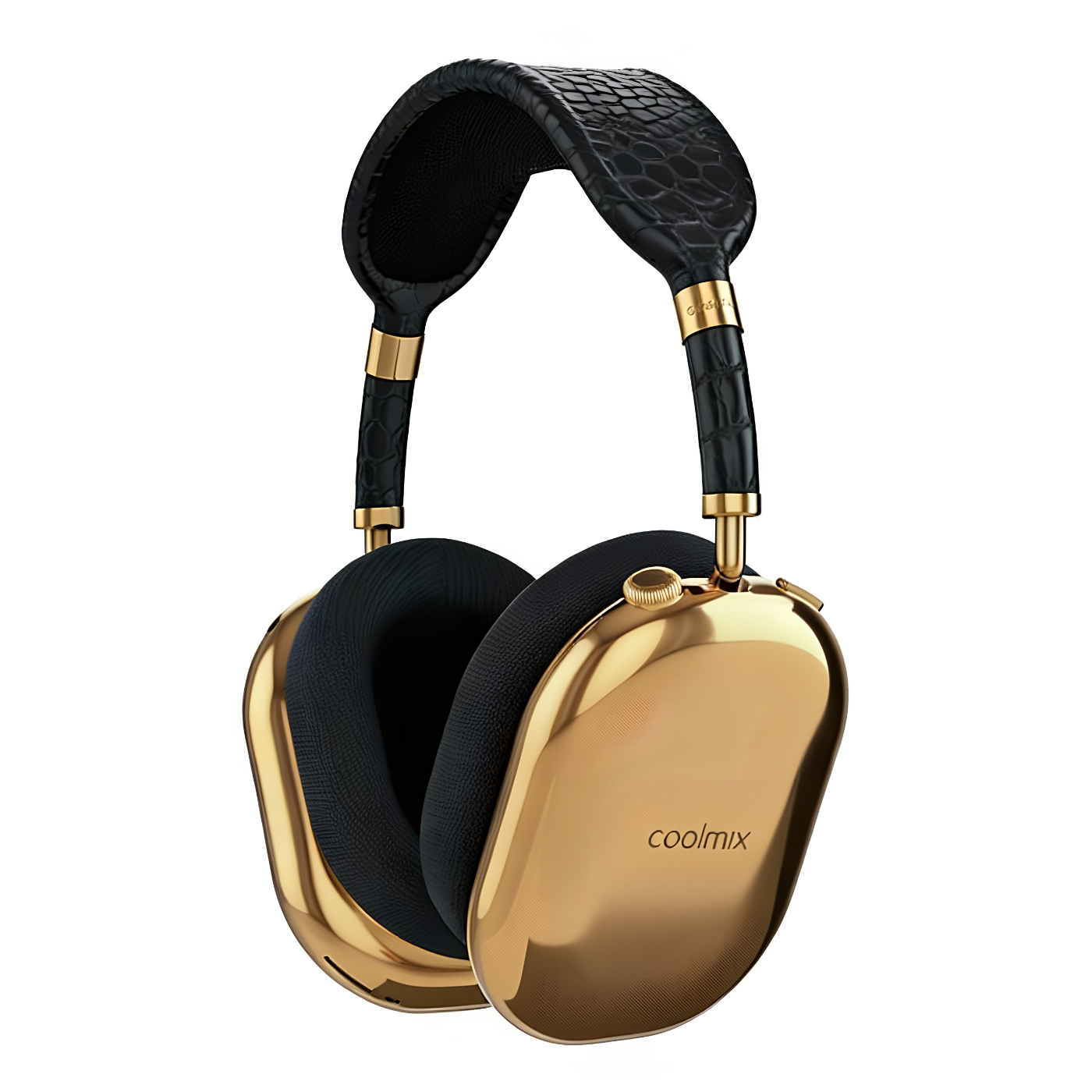 AirPods Max Luxury 24k Gold Midnight