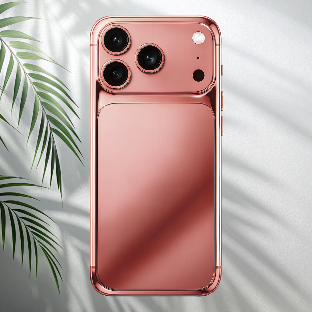 Luxury iPhone 17 Pro/Pro Max Rose Gold Edition