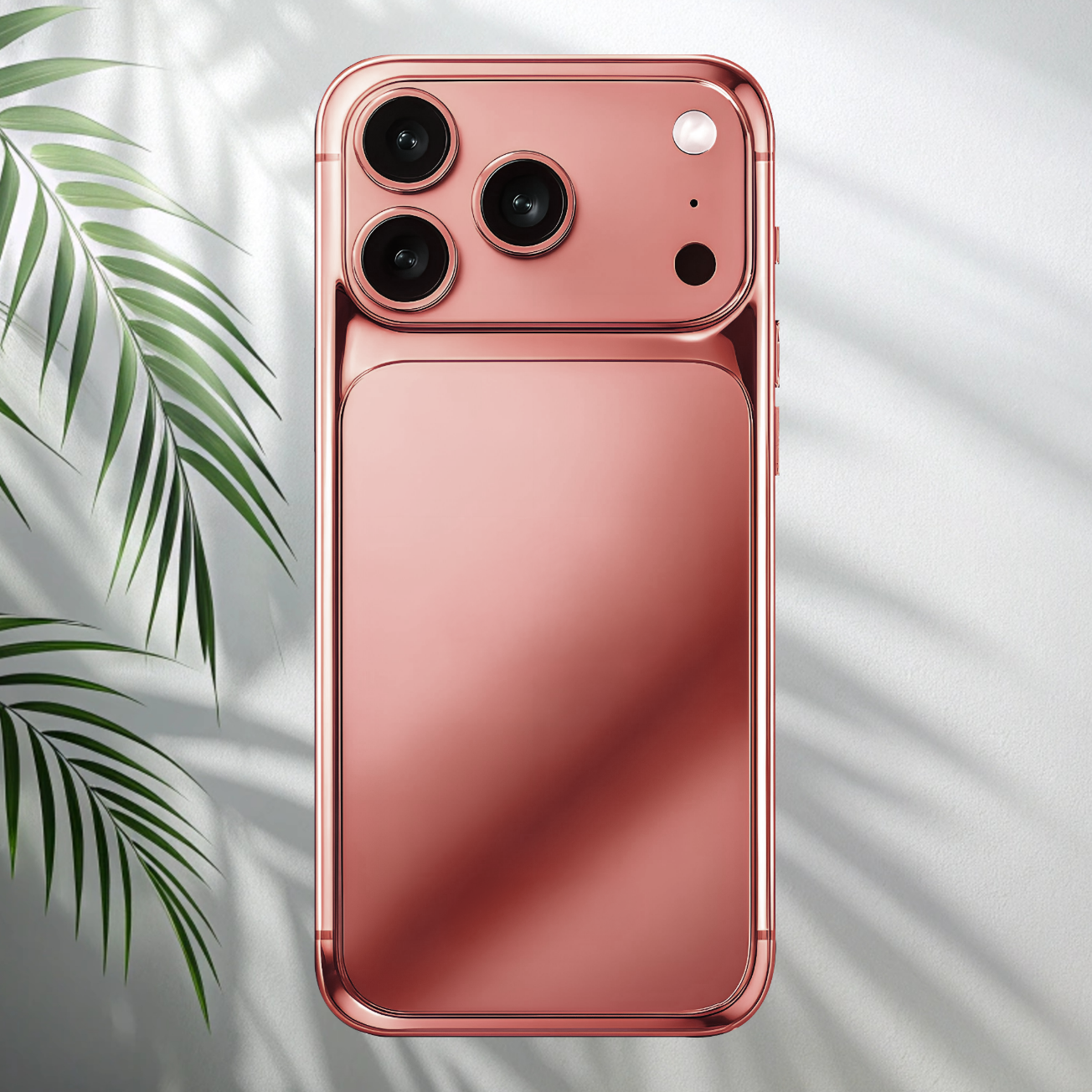 Luxury iPhone 17 Pro/Pro Max Rose Gold Edition