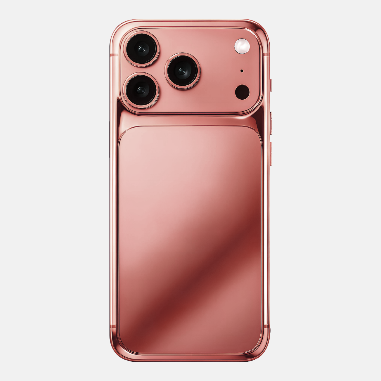 Luxury iPhone 17 Pro/Pro Max Rose Gold Edition